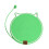 Colorful Large Round Cats Scratching Pad Heavy Type-Green S 1