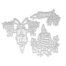 Candle Metal Cutting Dies Stencil DIY Scrapbooking Album Paper