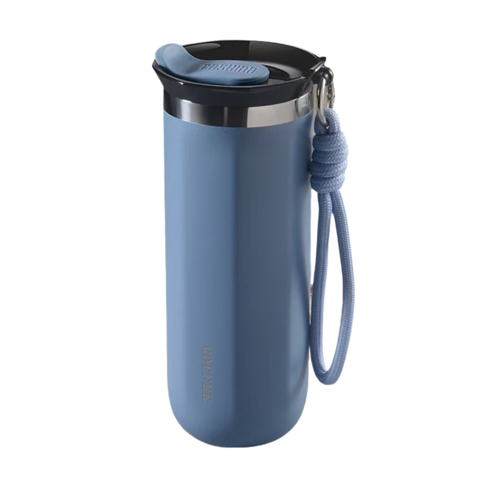 (blue, 500ml) Cup Thermal Vacuum Flask With Double Layer Insulated Technology Sturdy-image-OPC-PNBDM9G-NEW