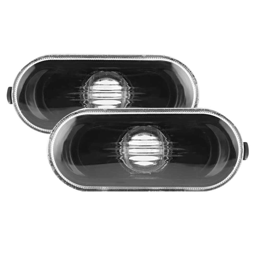 2Pcs Car Side Marker Turn Signal S For Bora Golf Mk4 1998-2005 Light/Black 6901364190328