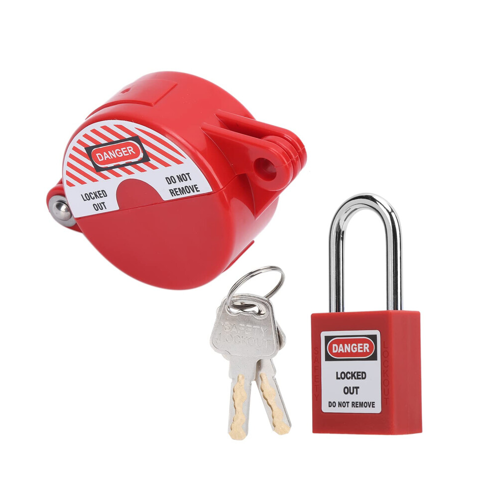 Valve Lockout, Valve Safety Padlock, Valve Lock Box For Water Meter, Floor Heating, Liquefied Gas, Drain Switch 9105992436088
