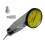 Dial Indicator 00.8mm Range 0.01mm Resolution Level Gauge Scale Dovetail Rails X 4
