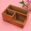 Eco-Friendly Natural Pine Wood Solid and Durable Construction, Creative Design Wooden Bin for Multifunctional Storage 4
