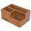 Eco-Friendly Natural Pine Wood Solid and Durable Construction, Creative Design Wooden Bin for Multifunctional Storage 2