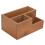 Eco-Friendly Natural Pine Wood Solid and Durable Construction, Creative Design Wooden Bin for Multifunctional Storage 3