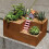 Eco-Friendly Natural Pine Wood Solid and Durable Construction, Creative Design Wooden Bin for Multifunctional Storage 5