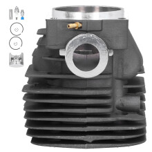 Cilinder- en zuigerset voor kettingzaag Husqvarna 395 395XP. Zeer compatibele kettingzaagonderdelen van aluminiumlegering. Motorreparatiecomponenten.