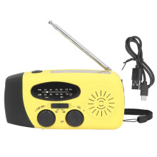 Ultimate Survival Tool, Waterproof Emergency Weather Radio with SOS Alarm for Crisis Management
