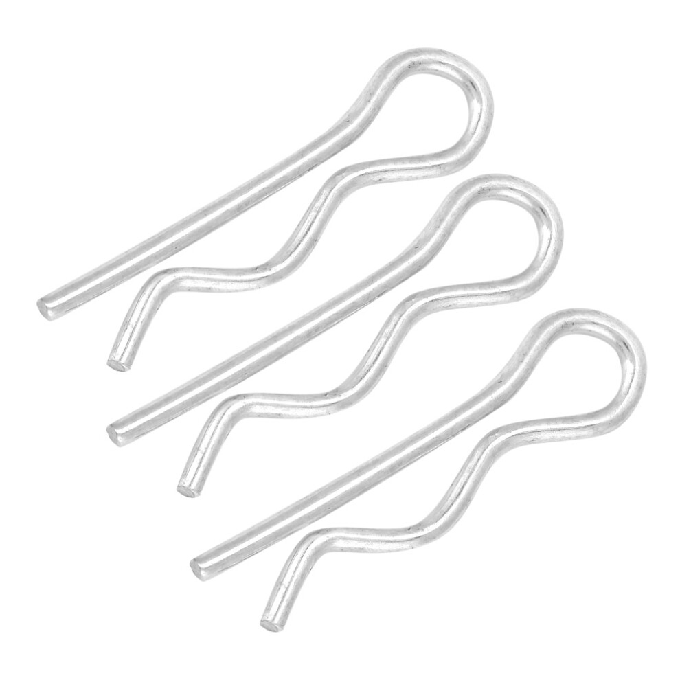 Bright Zinc R Cotter Pin Fastening Clip 1.6X28mm 30Pcs Durable Retainers 4931364191669