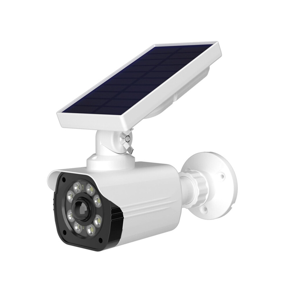 Solar Power Dome Cctv Camera Indoor Outdoor Led Motion Sensor, Simulated Fake Surveillance, Solar Powered Dome Cam 9105992437337