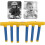 Hand Eye Coordination Training Toy Three Drop Speeds Sound Function 8 Fall Sticks Reflex Drop Sticks Game Prime Material 4