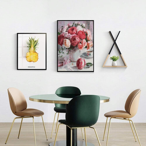 Κιτ ζωγραφικής με διαμάντια DIY για διακόσμηση τοίχου σπιτιού, κέντημα με 1