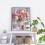 Κιτ ζωγραφικής με διαμάντια DIY για διακόσμηση τοίχου σπιτιού, κέντημα με 5