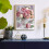 Κιτ ζωγραφικής με διαμάντια DIY για διακόσμηση τοίχου σπιτιού, κέντημα με 4