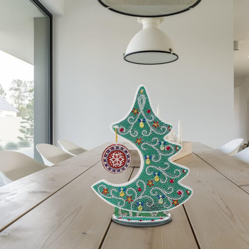 Διακόσμηση τραπεζιού Diamond Art, κιτ ζωγραφικής DIY με φωτεινά διαμάντια ρητίνης για 1