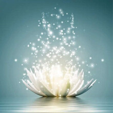 Kits de manualidades de arte con diamantes para hacer tú mismo, imágenes florales de loto para póster de meditación, impresionante arte de pared