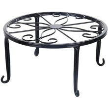 Robuster Pflanzenständer für Innenräume, rostbeständiger Metall-Blumentopfhalter mit stabiler Konstruktion, tragbares Design mit dekorativem