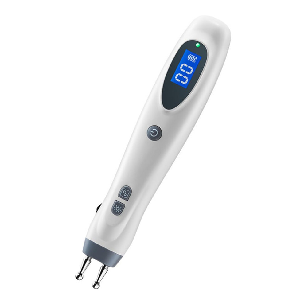 Electronic Acupuncture Pen With Auto Acupoint Finder, Meridian Acupressure Massage Device, Interchangeable Heads