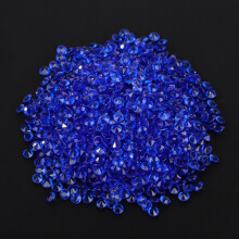 2.000 Stück Acryl-Konfetti 4,5 mm Tischstreu Blau