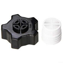 SX180LA Drain Cap Assembly Compatible Pool Spa Replacement Parts Cap Gasket And Screen Kit Plastic White Black