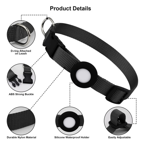 Locator Protective Holder Pet Collar for Locator-L Sky Blue 2