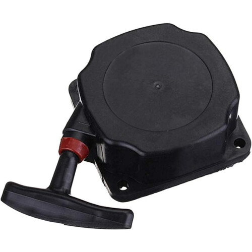 Pull Start Recoil Starter, Universal Replacement for Cultivator Tiller, Durable ABS Construction with User-Friendly Installation