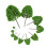 33pcs Mini Plastic Green Tree Models for Scenic Railways Garden Decor 10