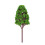 33pcs Mini Plastic Green Tree Models for Scenic Railways Garden Decor 7