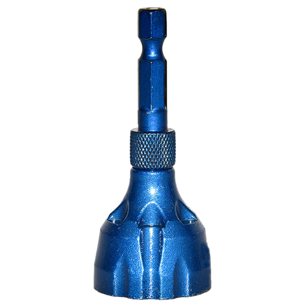 External Chamfer Deburring Tool Deburring And Chamfering Drill Bit For Hardened Steel, Copper, Brass Blue Burr Remover 9105992438938