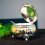 Elephant Shape Kitchen Container Alloy Texture-silver blue 7