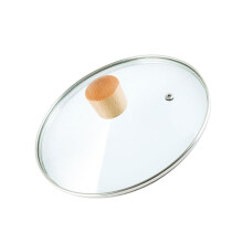Tempered Glass Visible Cooking Pot Lid 8Inch 9Inch 10Inch Compatible Steaming And StirFrying HeatResistant Kitchen
