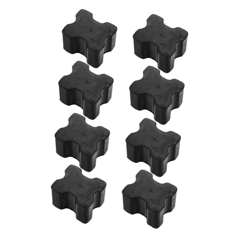 8Pcs Heavyduty Rubber Coil Spring Buffers Suspension Booster Kit For Cars Trucks Suvs Lift Shock Absorbing Spacers 9323874220437
