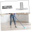 Broom Handle Bracket 2Pack For Mop And Broom Holder, Sturdy Iron, Extension Pole Compatible 3