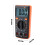 ANENG M1DC/AC Digital Multimeter 0C-50C Orange 13cm Compact 7