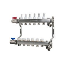 John Guest Speedfit UFH Euroconus Manifold BVAL 6 Port - JGUFHMAN6E - For Efficient Heating