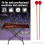 Middle Marimba Mallet Set 42cm Red Beech Handle Percussion Accessories 5