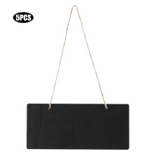 Quadros-negros reversíveis de dupla face, tamanho perfeito para diversos locais e ocasiões, placas de quadro-negro para pendurar com estilo