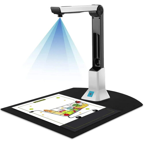 Document Scanner A4 Size Portable HD Book Scanner For Documents Home Travel Office 2