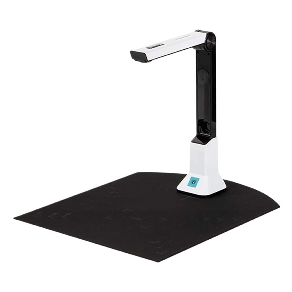 Document Scanner Portable Definition A4 Size With Document Camera Realtime Projection Video Recording Black 9323874220857