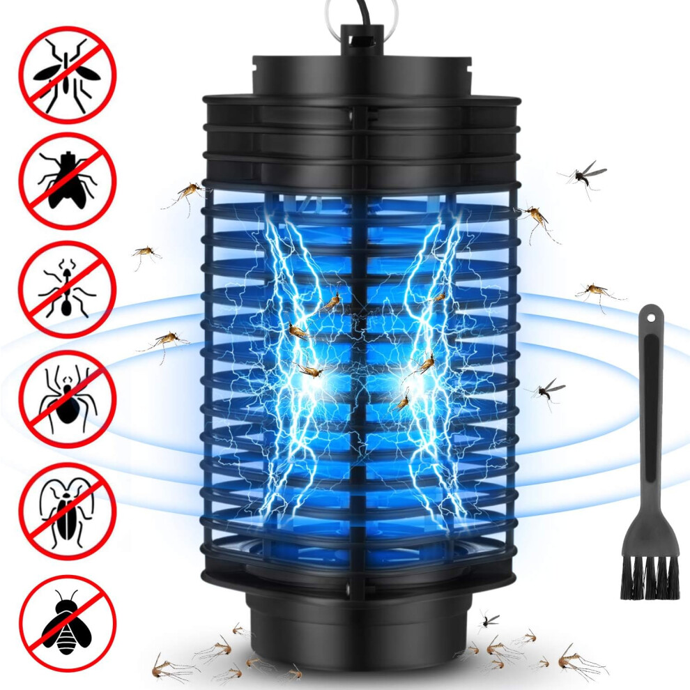 Sticky Boards Compatible Bug Zapper, Electric Mosquito Killer with Bulb Replacement Support, 365nm Lamp UV Light for Mosquitoes and Flies, Portable La-image-OPC-PNBG7JS-NEW