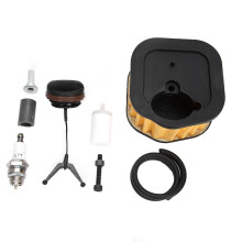Substituição do filtro de combustível para peças de motosserra, instalação simples, filtro de combustível, filtro de ar, estrutura de