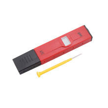 Digitales pH-Meter, präzise pH-Wert-Messung mit wasserdichtem LCD-Display, ideal für Aquarien, Schwimmbäder, Spas, Schullabore, Lebensmittel- und