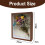 Multi-Functional Display Frame with Modern Design, Easy to Use Assembly and Secure Packaging, Wooden Shadow Box Frame Featuring Eco-Friendly Materials 5