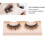 3D Self Adhesive Eyelashes No Stimulation Durable Easy to Apply 01# 13