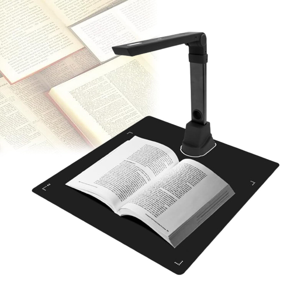 Document Scanner With Ocr And Realtime Display, Usbc, Windows/Macos Compatible, For Business, Medical, And Education 9323874221106