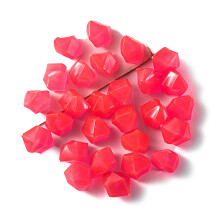 Glow Pebbles Stone for Garden Pebbles-Pink 1 pack of 300 pieces