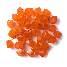 Colorful FishTank Substrates-light orange 1 pack of 50 pieces