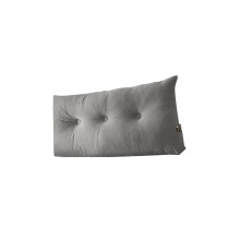 Additional Bed Segment Pillow Gentle Fabric Multiple-Light Grey
