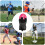 Baseball Slide Glove Elastic Strap Pink Sliding Pads Hand Guard Protective Training Mitt 5