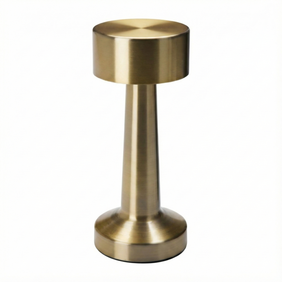 Urbnliving (Gold) Mini Cordless Led Table Lamp Touch Bedside Night Light Reading Bedroom Home Decor